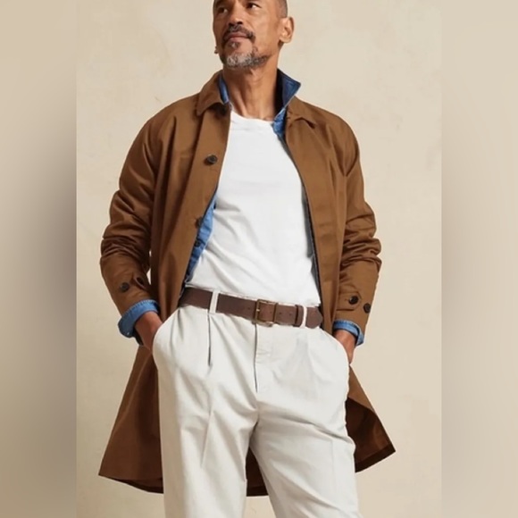 Banana Republic Other - Banana Republic Waxed Lightweight Car Trench Coat - Small - New!